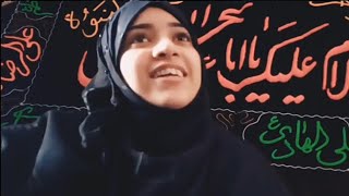 A Beautiful Manqabat Ali Ali Karna Zaroor Chahiye by Syeda Nida Fatima | Qaseeda Mola Ali a.s 2023