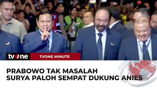 Prabowo Ke Surya Paloh: Gak Apa-Apa Dulu Sempat Dukung Anies | tvOne Minute