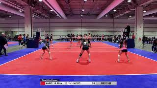 NCVC 15 National vs. AVBC 15 Elite