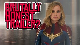 Captain Marvel HONEST TRAILER is BRUTALLY Honest!
