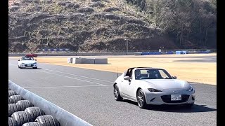 MAZDA ROADSTER体感試乗会 第2部モビリティリゾートもてぎ北ショートコース