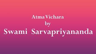 Swami Sarvapriyananda  on \