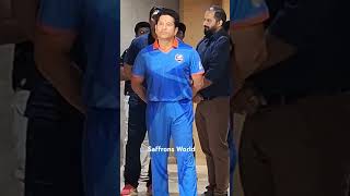 Living Legend God of Cricket Sachin Tendulkar spotted during Int.l Masters Leegue P C at DY Patil