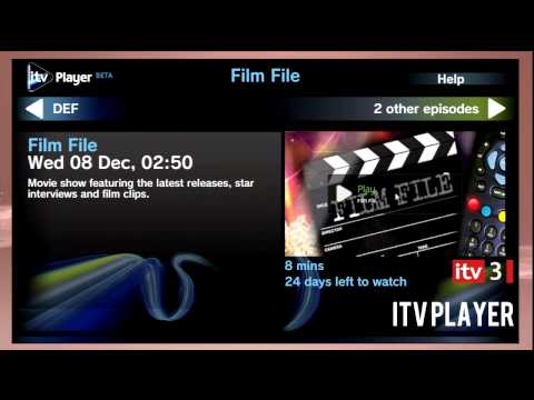 ITV Player and 4OD available now on Playstation 3 14/12/10 ITV Player and 4OD available now on Playstation 3 14/12/10