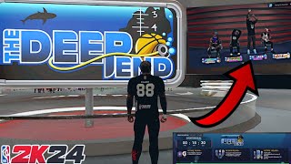nba 2k24 the deep end event 2x rep! gameplay