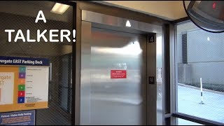 A talkative Southeastern/Dover elevator at the Emory Parking Deck Atlanta GA