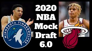 2020 NBA Mock Draft 6.0 (First Round)