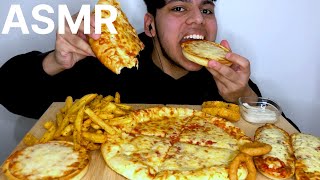 DEEP DISH CHICAGO PIZZAS MUKBANG ASMR UK ¦ *REAL EATING SOUNDS*