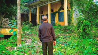 He didn't recognize his house. It took us 15 hours to help the retired old cop restore this house.