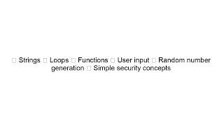 Build a Password Generator in Python | Beginner Project Tutorial