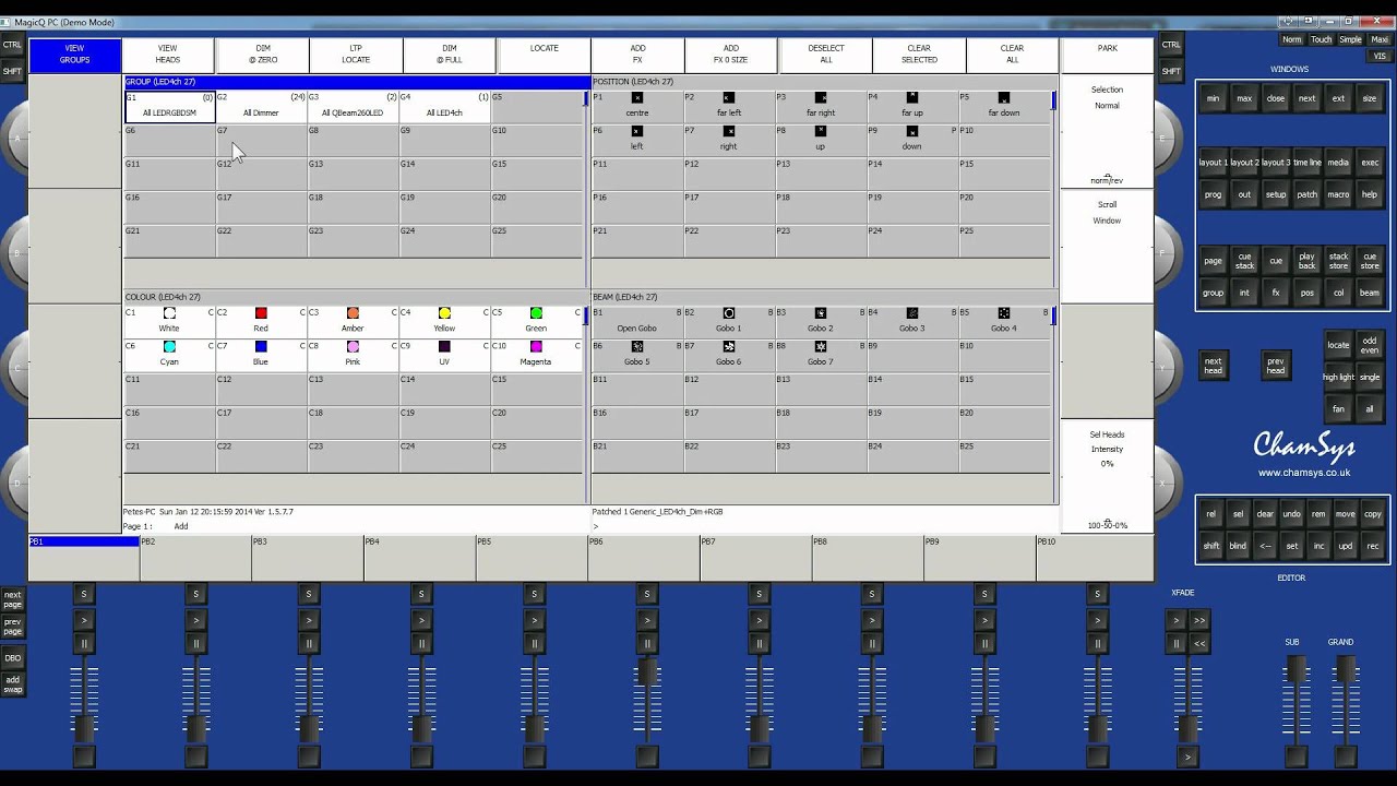Magicq Pc Tutorial Part 2 Setup Youtube