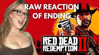 Rain Kummins reacts to the end of RDR2 | I am NOT alright!