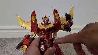 Transformers Flame Toys Kuro Kara Kuri Rodimus review