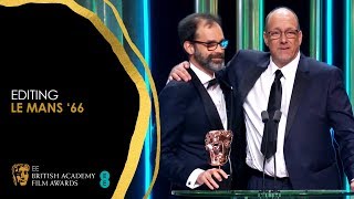 Le Mans '66 Wins Editing | EE BAFTA Film Awards 2020