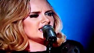 Adele Performing Rolling in the Deep @ the 2012 Grammy Awards