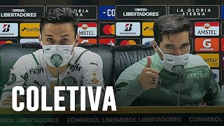 COLETIVA RAPHAEL VEIGA E ABEL FERREIRA | DEL VALLE 0 X 1 PALMEIRAS | CONMEBOL LIBERTADORES 2021