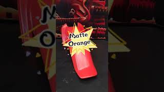 How to paint #Matte #orange using #SamuraiPaint #Light Scarlet