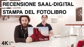 La stampa del fotolibro - Recensione di Saal Digital