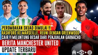 CAIR ❗️ DANA SEGAR PENJULAN GARNACHO ANTONY 🤝 AMORIM ROMBAK SKUAD MU🔴 Berita MU