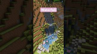 Minecraft Waterfall Design!