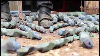 Fransham Forge- Forging a Giant Samphire Sculpture with Master Blacksmith Nigel Barnett