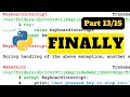 Finally | Python Tutorial