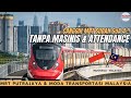 CANGGIH Sudah GoA4 !! Mencoba MRT Kuala Lumpur - Putrajaya Malaysia TANPA MASINIS & TRAIN ATTENDANT