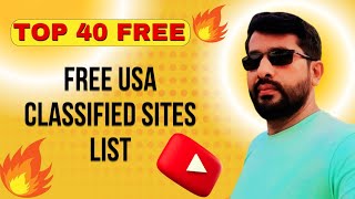 Top 40 Free USA Classified Submissions Site 🔥 Best USA Classified Site List 2025 [Updated]