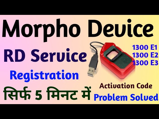 Morpho Device Installation In Windows 10 Morpho Rd 55 Off