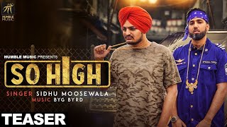 So High:( Official Video) Sidhu Moose Wala || New Punjabi Song 2022 | Music Studio 3.0 #music #song