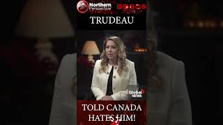 Trudeau HUMILIATED by the Truth of Canadian Opinion of him #shorts