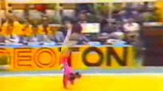 27th AA Maiko Morio FX - 1983 World Gymnastics Championships 9.450