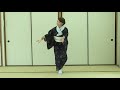 俗曲「木遣りくずし」【japanese traditional dance