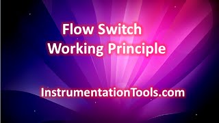 Flow Switch Working Principle