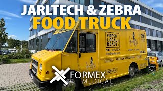 Jarltech \u0026 Zebra Foodtruck on tour bij Formex Medical!