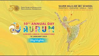 50th Annual Day Celebrations 2025  l Highlight l Silver Hills Higher Secondary  School