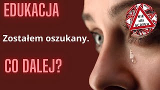 Zostałem oszukany. Co dalej?