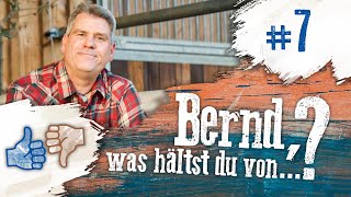 Bernd, was hältst du von...? #7 Freiarbeit, Fütterung und Osteopathen