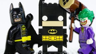 LEGO Batman Brickheadz Build STOP MOTION LEGO Batman vs Joker Pranks | LEGO Batman | Billy Bricks