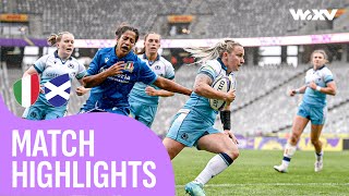 Scotland STAR in Cape Town | Italy v Scotland | Highlights | WXV 2