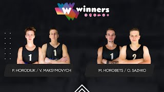 Winners Beach Volleyball. Men. P. Horodiuk / V. Maksymovych - M. Horobets / O. Sazhko 24.02.2025