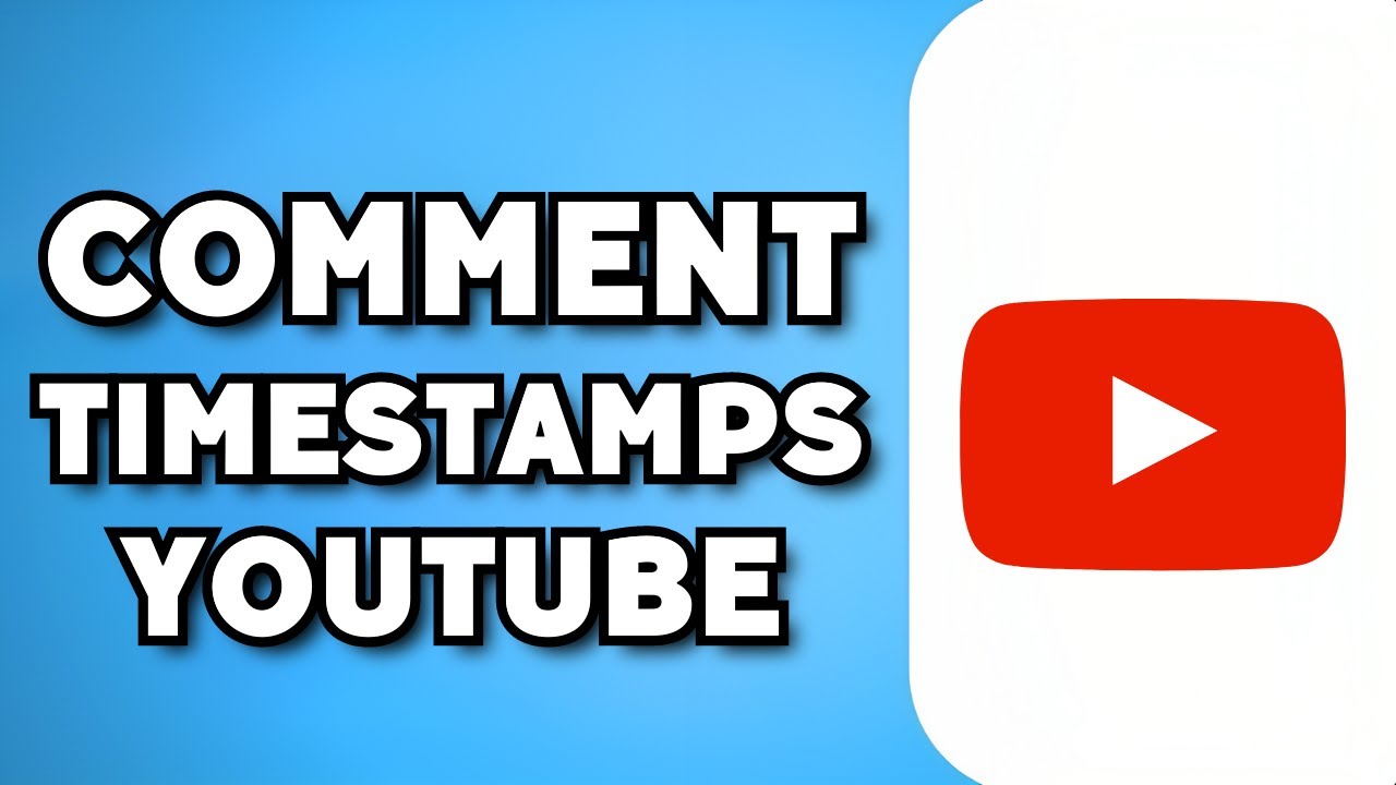 How To Comment Timestamp On Youtube 2024 Guide Youtube How To Comment Timestamp On Youtube 2024 Guide Youtube
