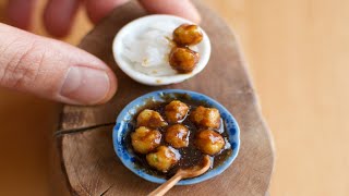 Miniature Cooking | Mini Tofu Balls, welcome to my mini kitchen to heal your hear | Q's mini kitchen