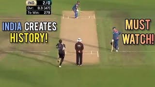 Historic Day For Team India! | New Zealand V India | 4th ODI 2009 HD Highlights