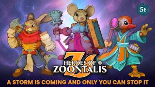 Heroes Of Zoontalis: Storm Of The Shadow Realm- Kickstarter!