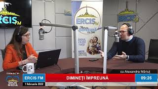 „Dimineți împreună”: Alexandra Măriuț l-a avut invitat pe Pr. Adrian Blăjuță (1 februarie 2022)