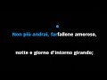 Mozart: Non Più Andrai, Farfallone Amoroso (Le Nozze di Figaro) | Karaoke with Lyrics | Instrumental