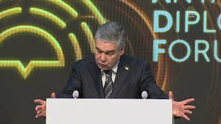 #ADFAddress: Gurbanguly Berdimuhamedov