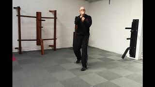 Wing Chun flow footwork - solo drill .