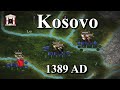 The Battle of Kosovo, 1389 AD ⚔️ | Ottoman Expansion in Europe